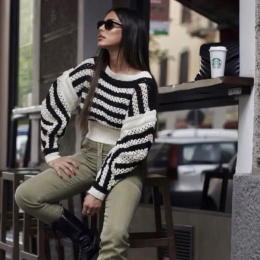 Zara blogger favorite knit sweater Limited edition - Picture 2 of 8
